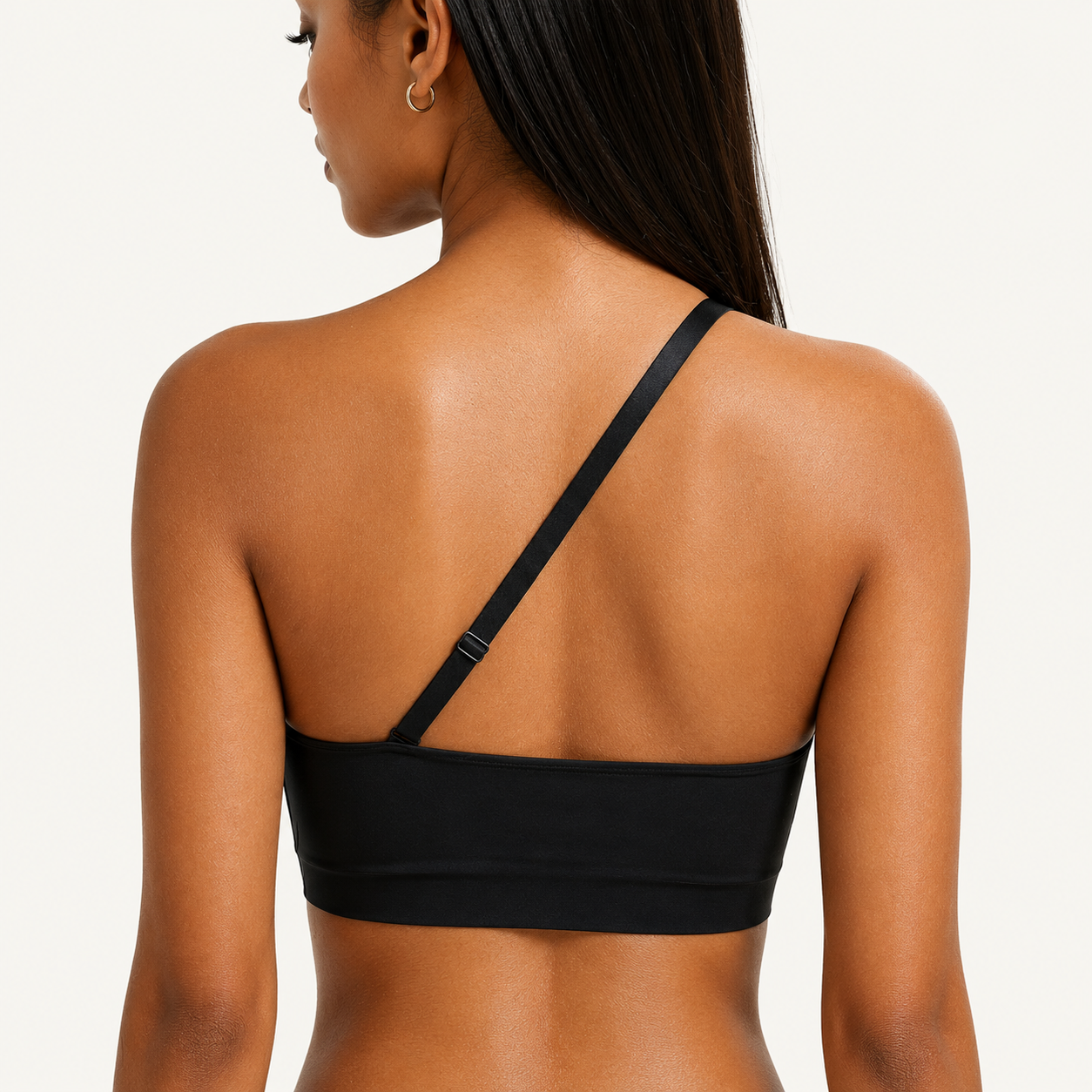 One-shoulder strap configuration