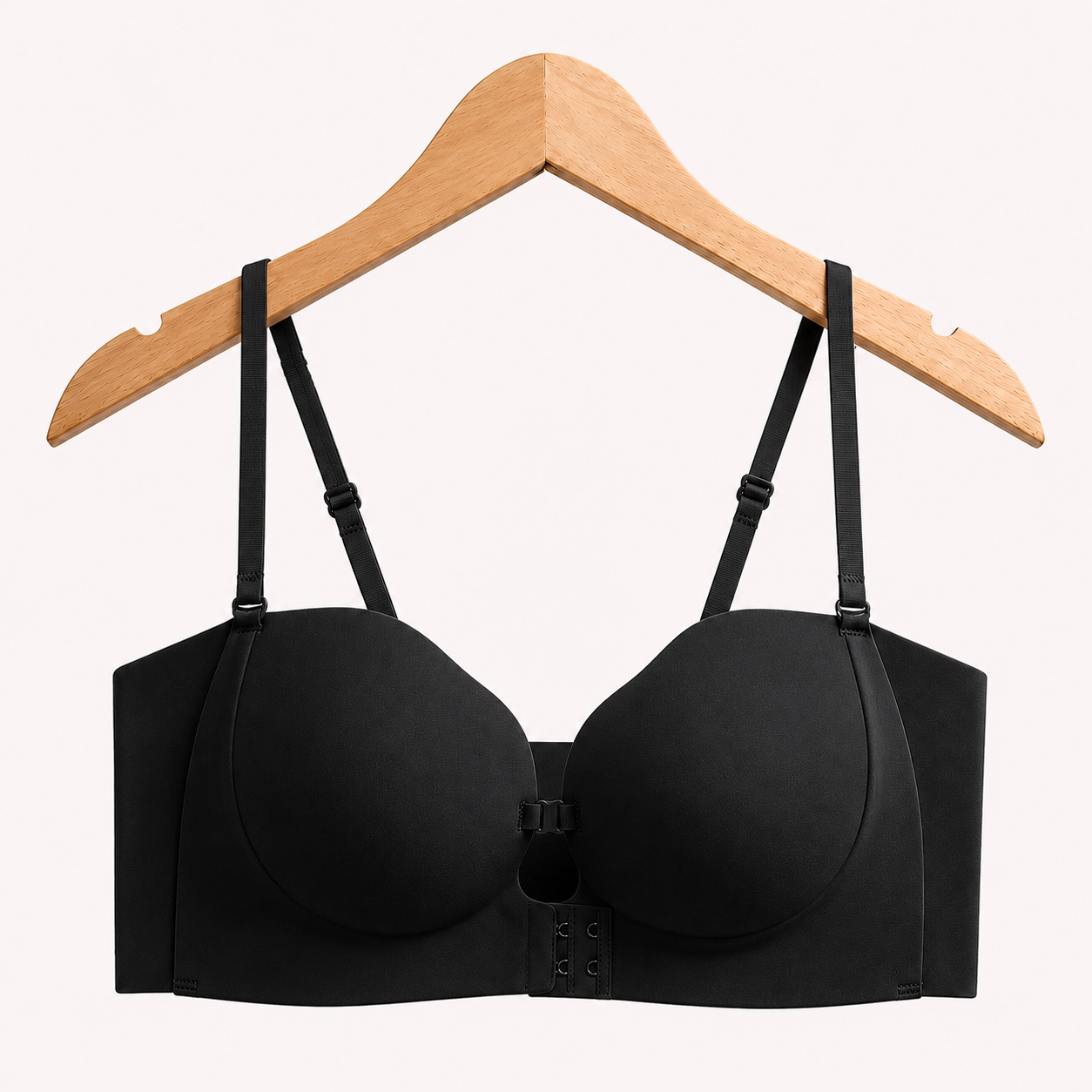 Black colourway on a hanger